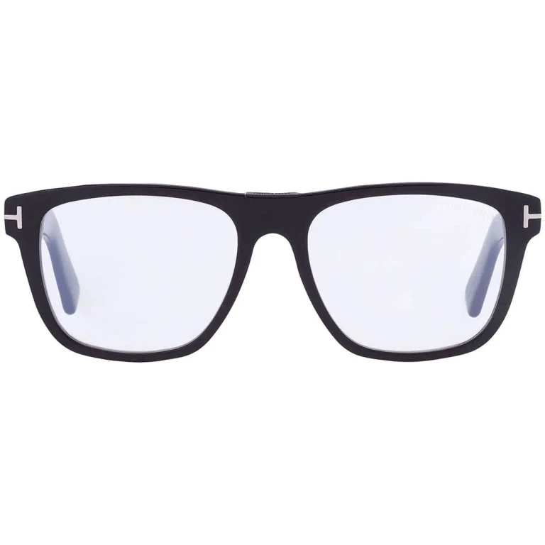 Tom Ford Blue Light Block Square Mens Eyeglasses FT5902-B 001 54
