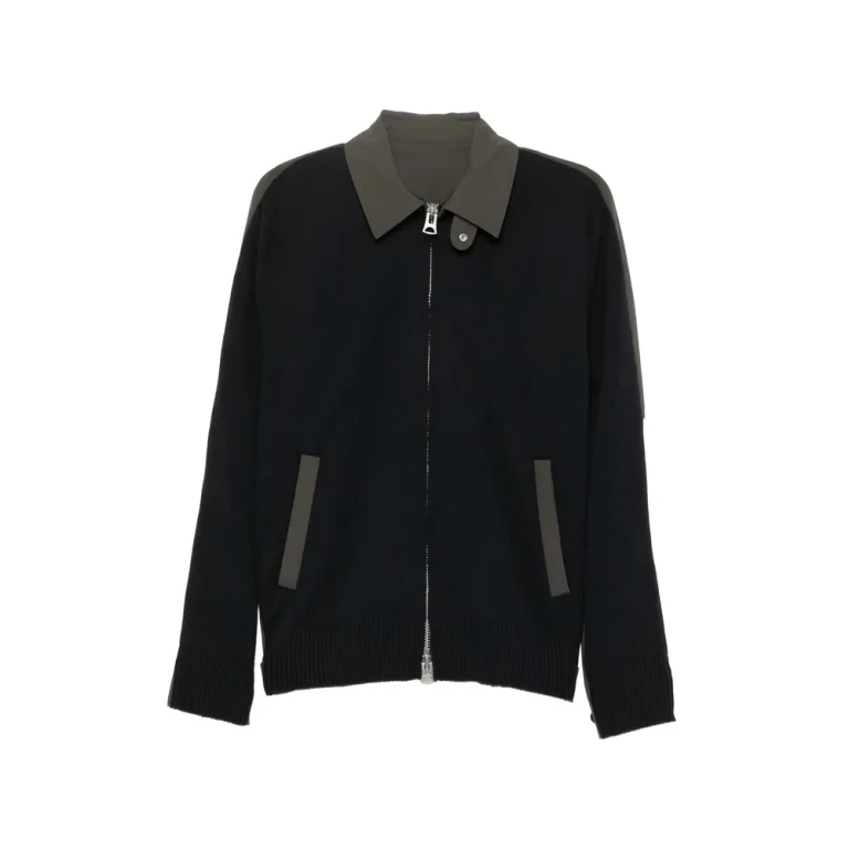 Sacai Weathercloth X Knit Blouson