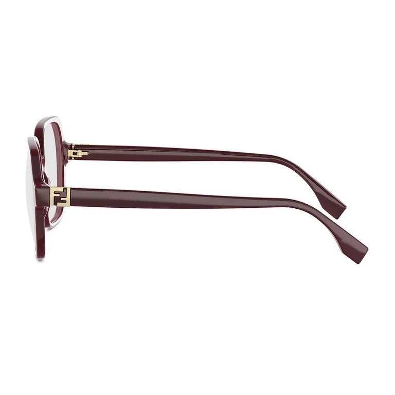 Fendi FE50144I Forever 069 Rosso Lucido Bordeaux Acetate Occhiali Da Vista - Women