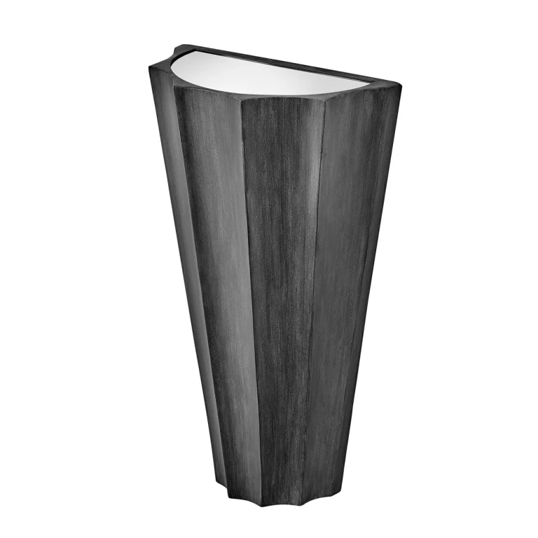 Brushed Graphite LED Wall Sconce from the Gia Collection