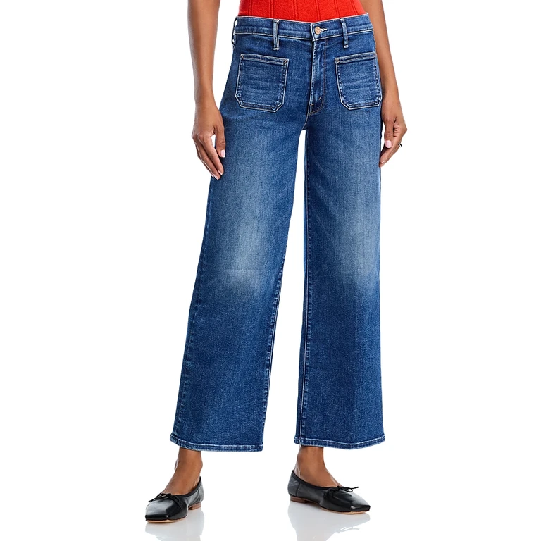 Mother Maven High Rise Jeans in Lets Split