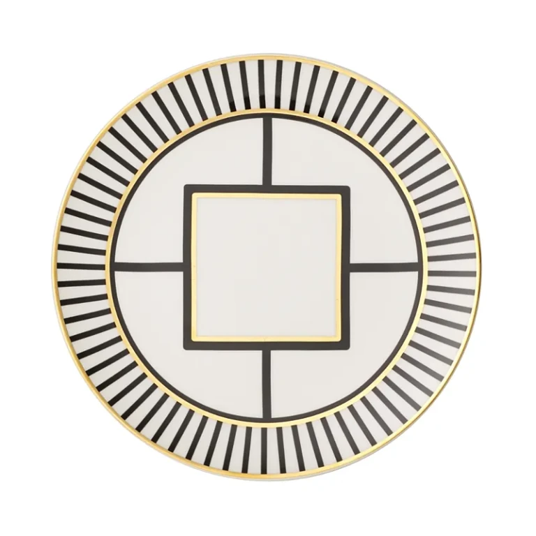 Villeroy & Boch Metro Chic Salad Plate Stripe Rim