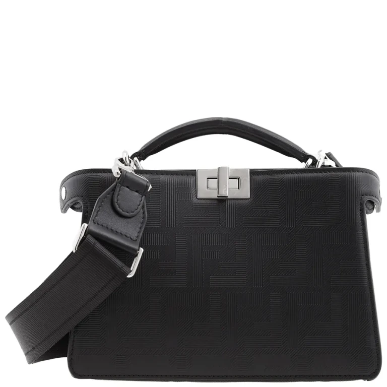Fendi Peekaboo ISeeU Leather Crossbody Bag