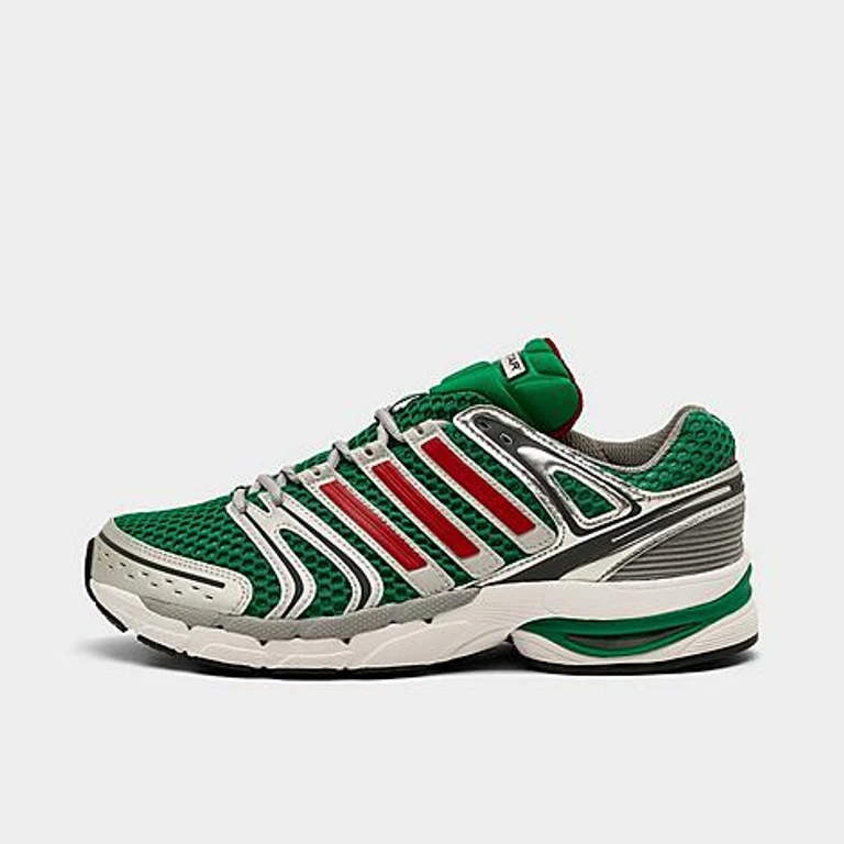 adidas Men's Adistar Control 5 Casual Shoes in Bold Green/Better Scarlet/Core Black Size: 7.5