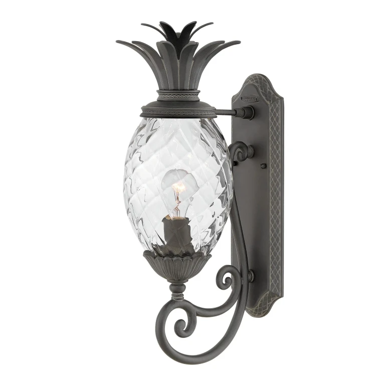 Museum Black LED Outdoor Lantern from the Plantation Collection