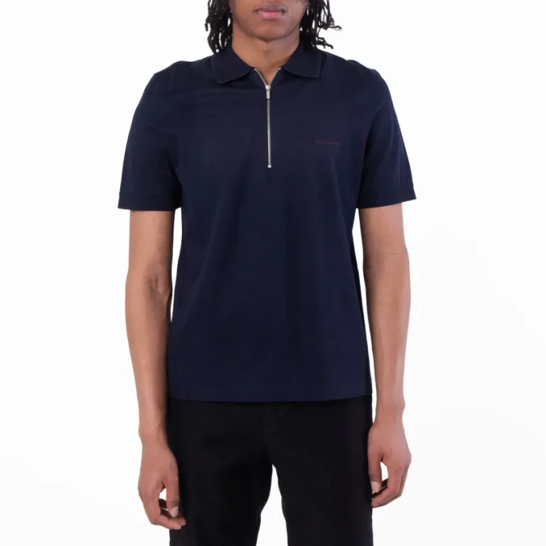 Ferragamo Short Sleeve Polo Shirt