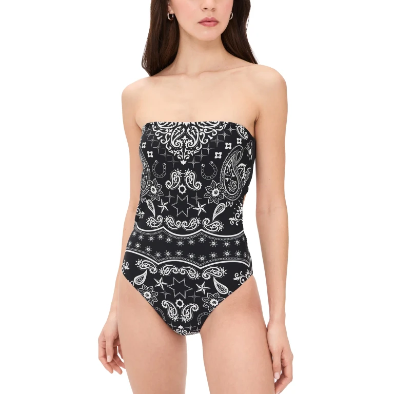 Beach Riot Stassia One Piece Bandana Black M