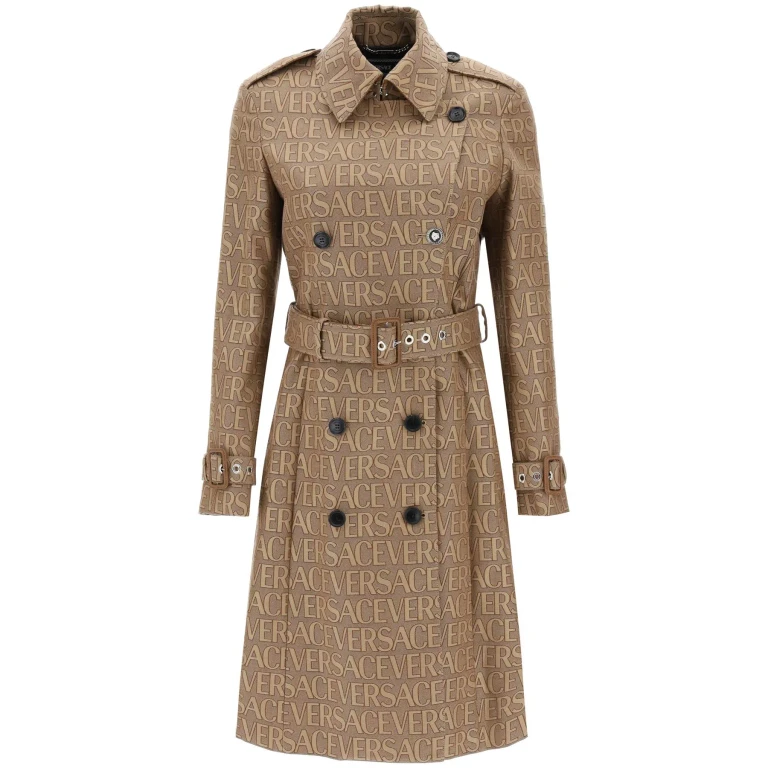 Versace Allover Trenchcoat