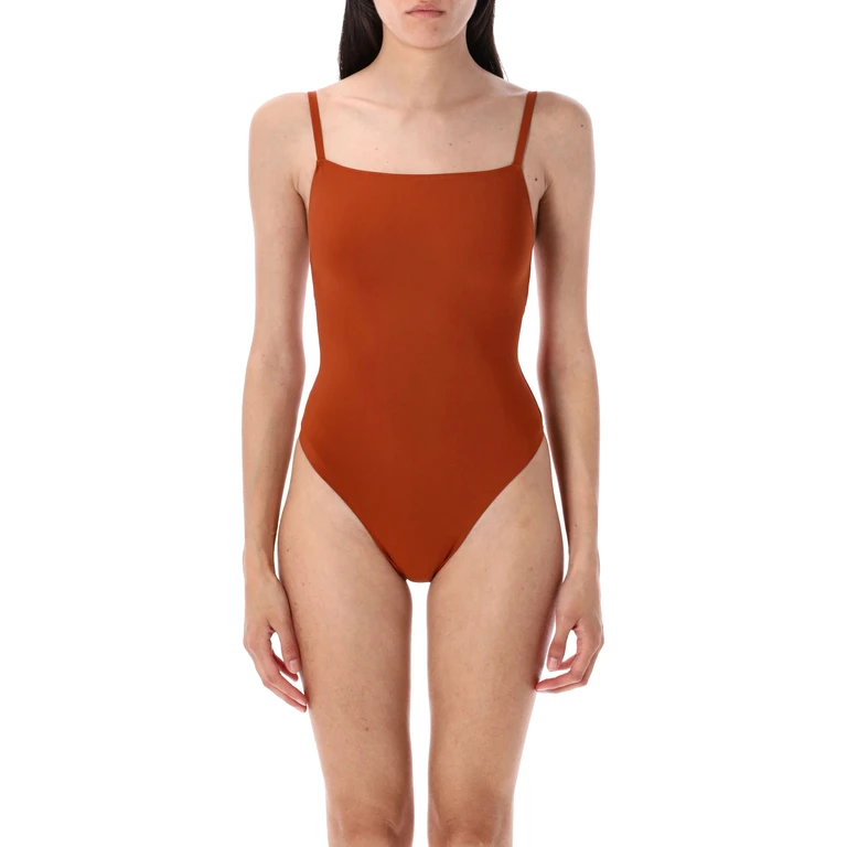 Lido Tre one-piece Terracotta Polyamide Swimwear - Women