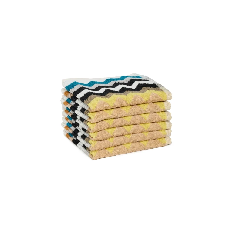 Missoni Best Face Towel 30x30 Black Multicolor One Size