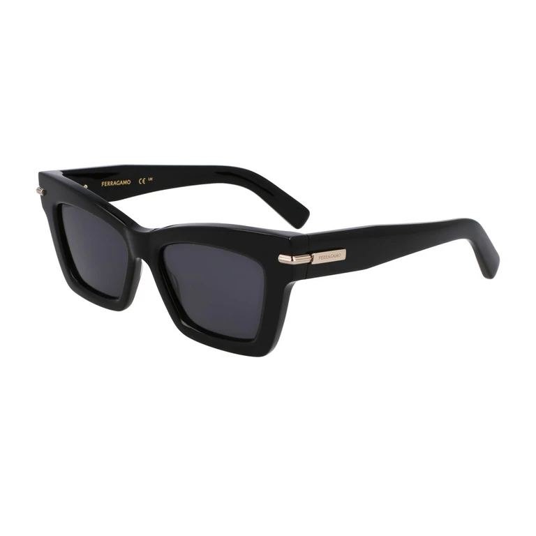 Salvatore Ferragamo SF2031S 001 black Nero Acetate Occhiali Da Sole - Women