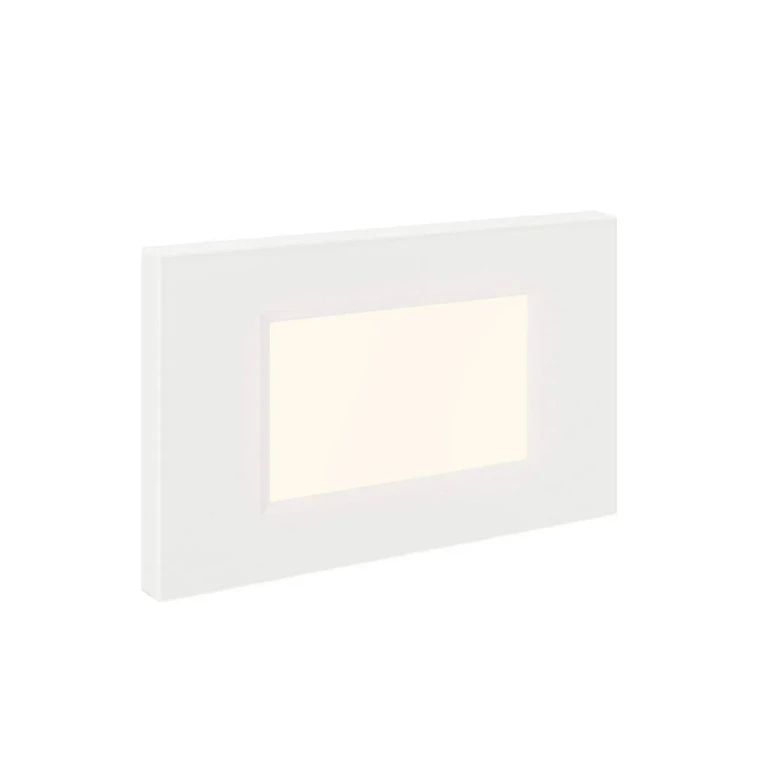 White Landscape Flat Step Light from the Ascend Collection
