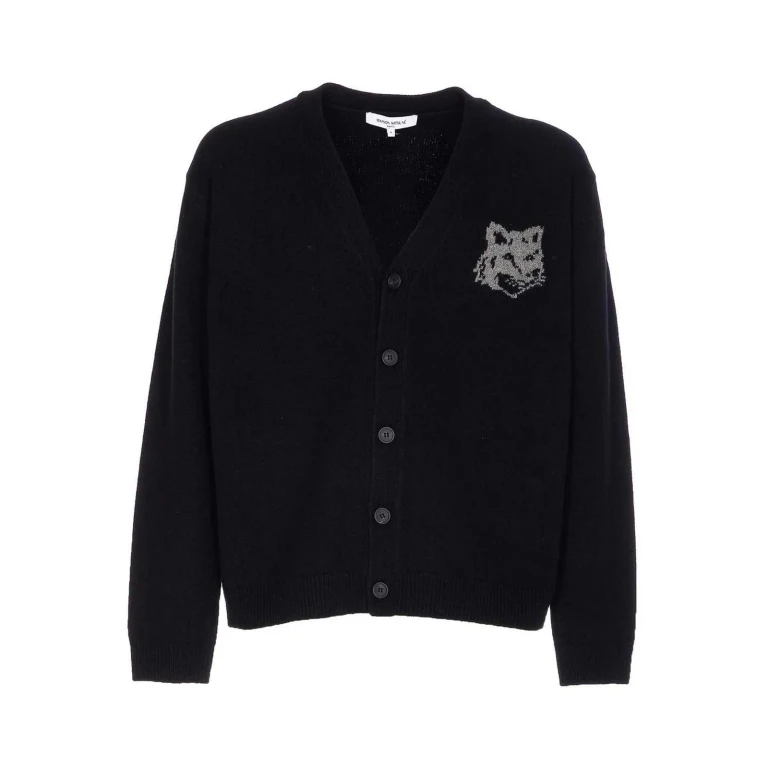 Maison Kitsuné Cardigan - Noir (PM00509KM03290391)