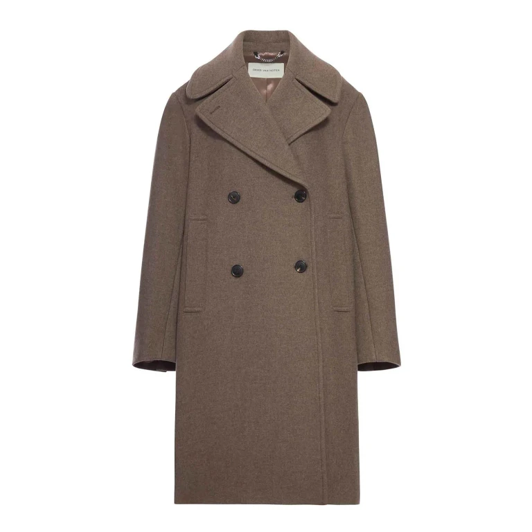 Dries Van Noten Manteau Long - Marron