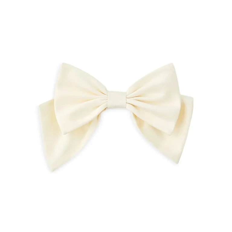 Sandro Satin Bow Barrette
