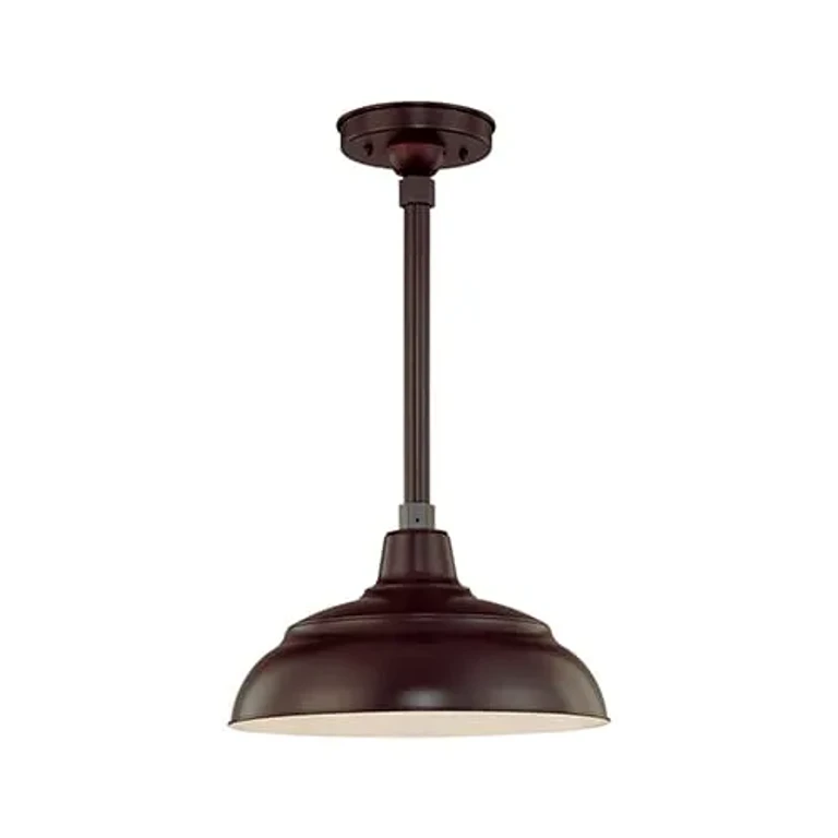 Architect Bronze One Light Pendant from the R Series Collection