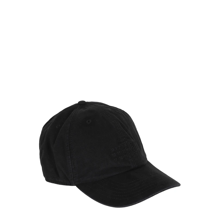 MM6 Maison Margiela Cappello Black Cotone - Men