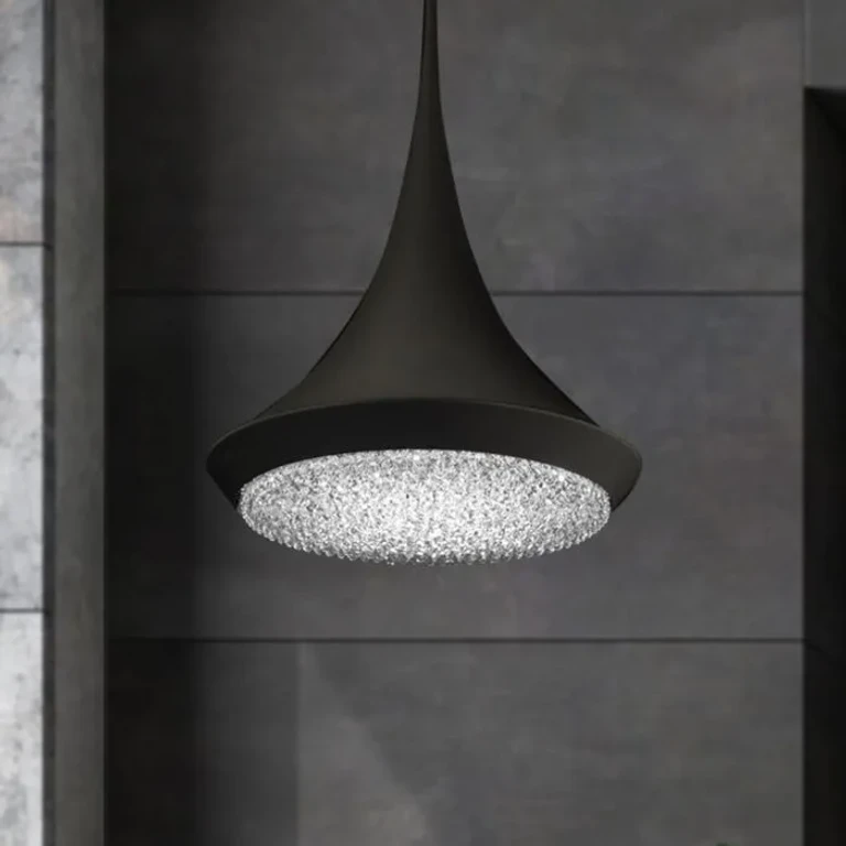 Verita LED Pendant in Soft Silver