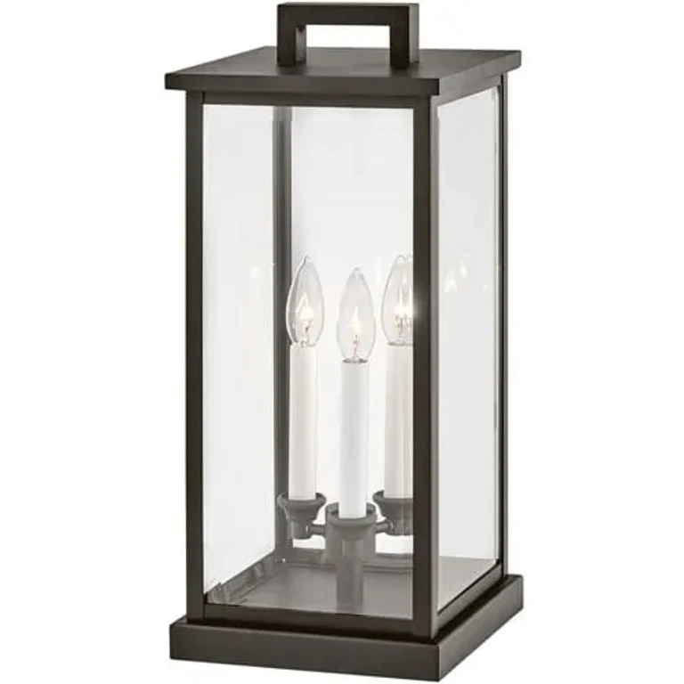 Oil Rubbed Bronze LED Pier Mount from the Weymouth Collection