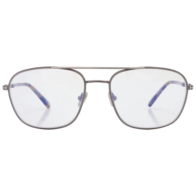 Tom Ford Blue Light Block Navigator Mens Eyeglasses FT5830-B 008 54