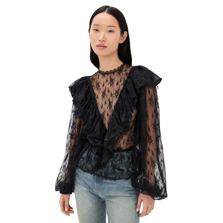 Ronny Kobo Talia Blouse Black XS