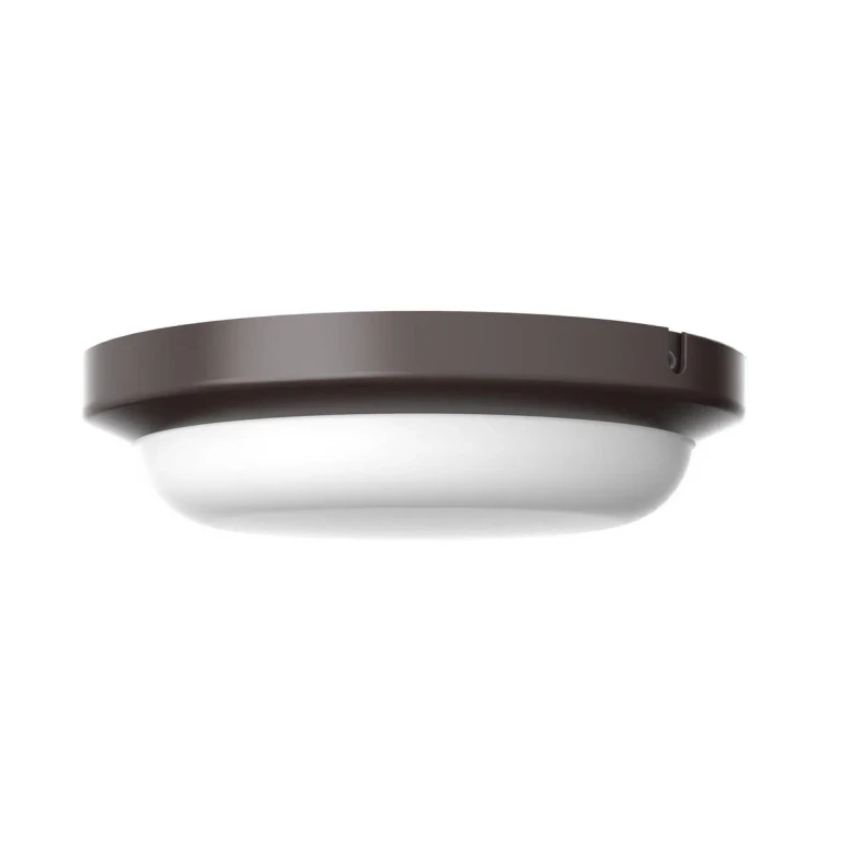 Bronze LED Outdoor Flush Mount from the Dean Collection