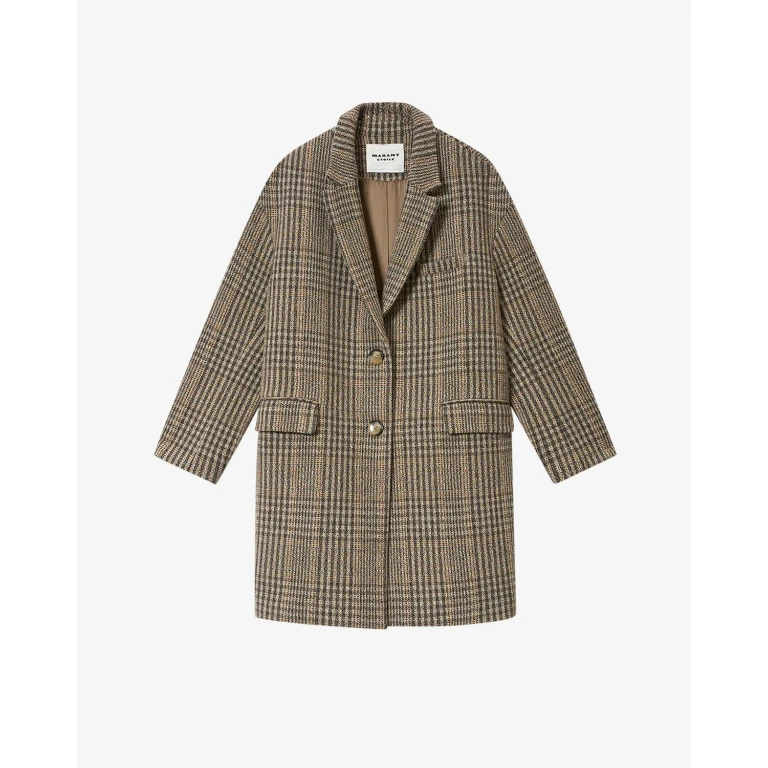 Manteau Limiza - Femme - Beige - Taille 34 - Marant Étoile