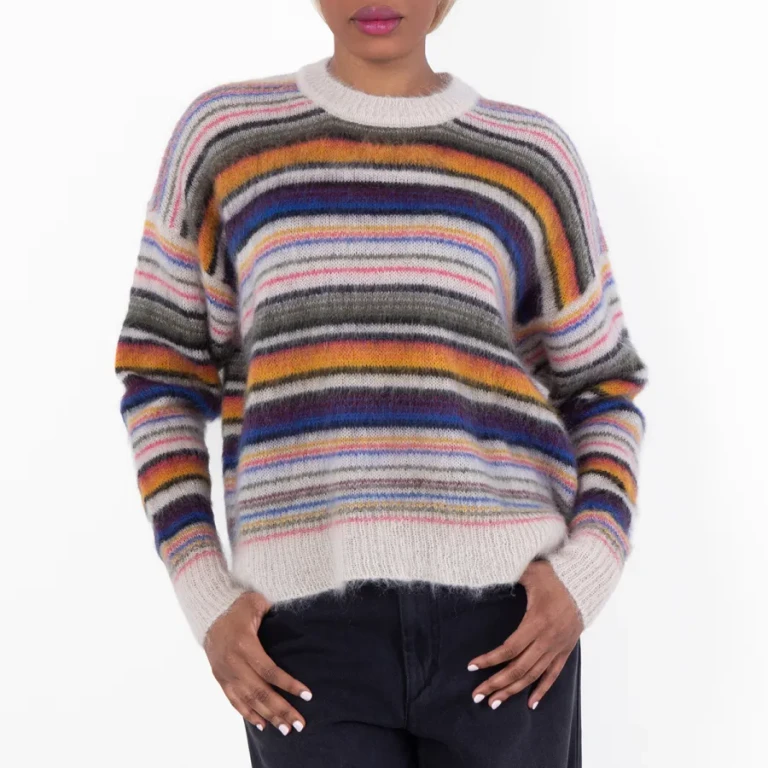 Isabel Marant Etoile Drussell Stripe Pattern Sweater