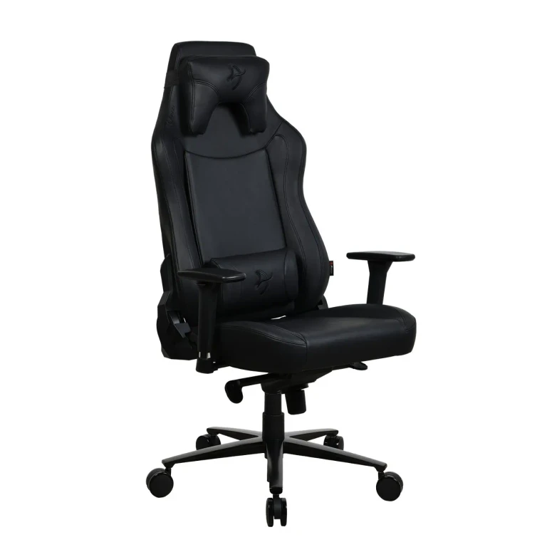 Vernazza XL Pure Black Soft PU Gaming Chair