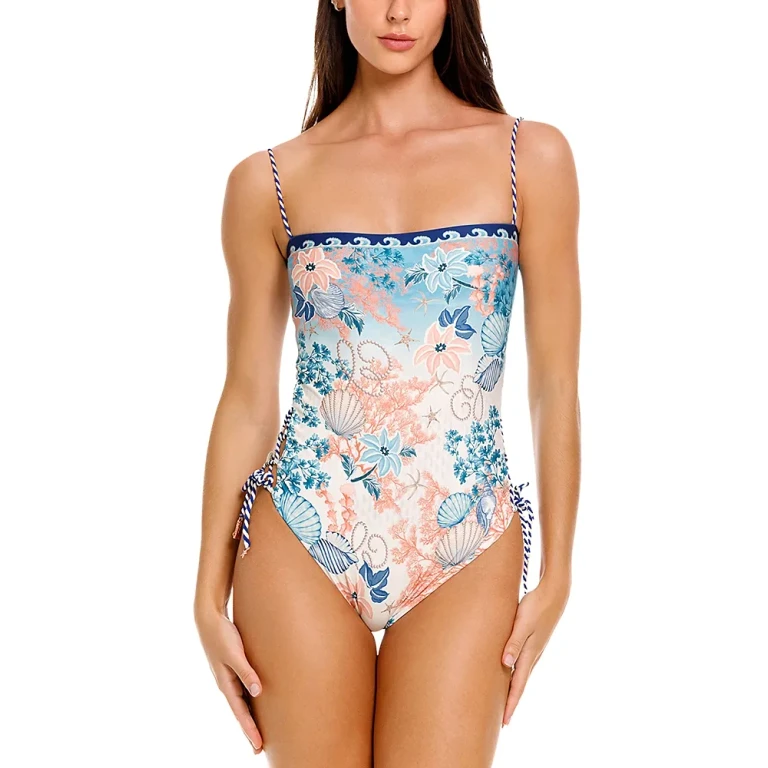Agua Bendita Mariel Reversible One Piece Swimsuit
