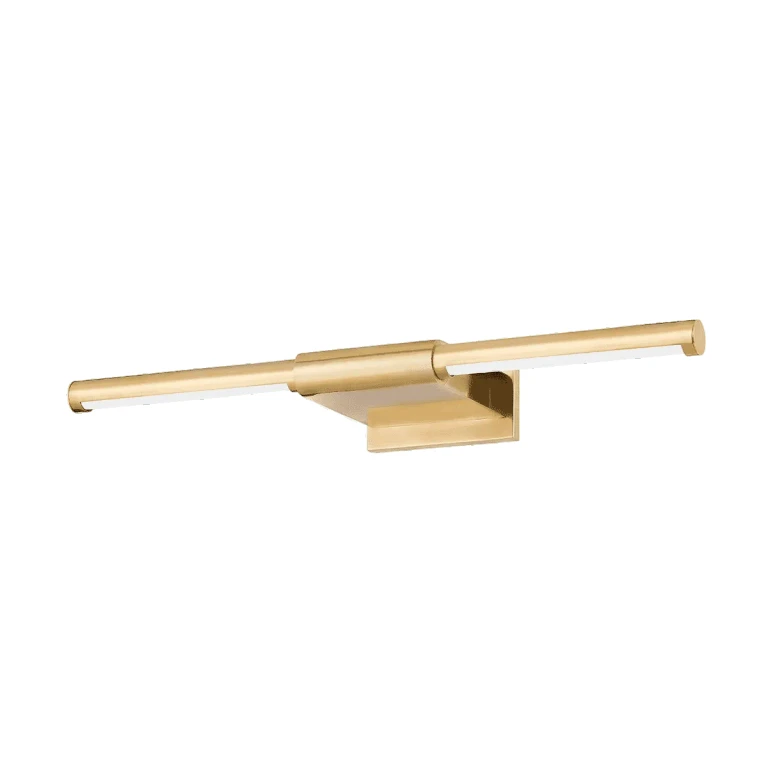 Aged Brass LED Picture Light from the Jerome Collection
