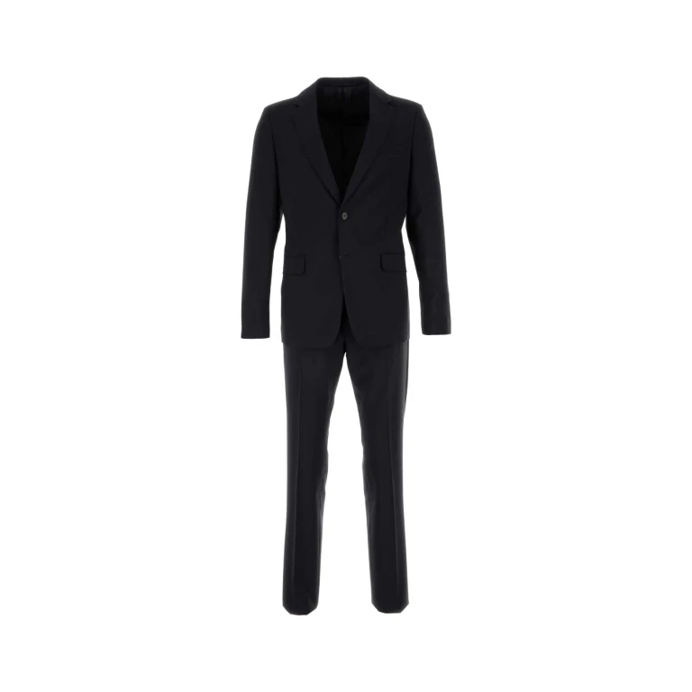 Prada Midnight Blue Wool Blend Suit