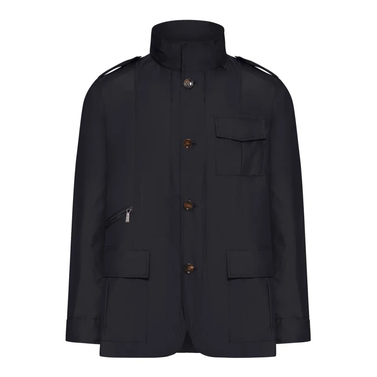 Moorer Veste Casual - Bleu