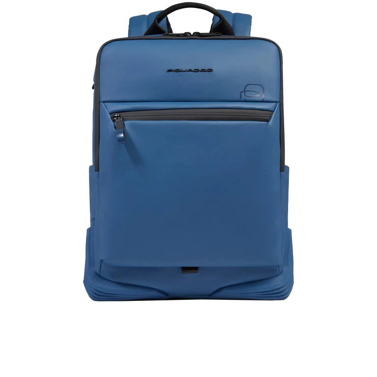 Piquadro Zain In Tessuto Porta Pc15,6 Blue Borsa - Men