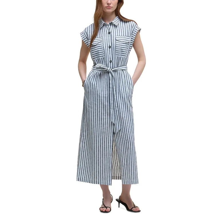 Barbour Abby Maxi Shirt Dress