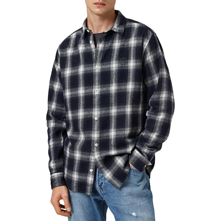 Allsaints Haven Relaxed Fit Long Sleeve Shirt