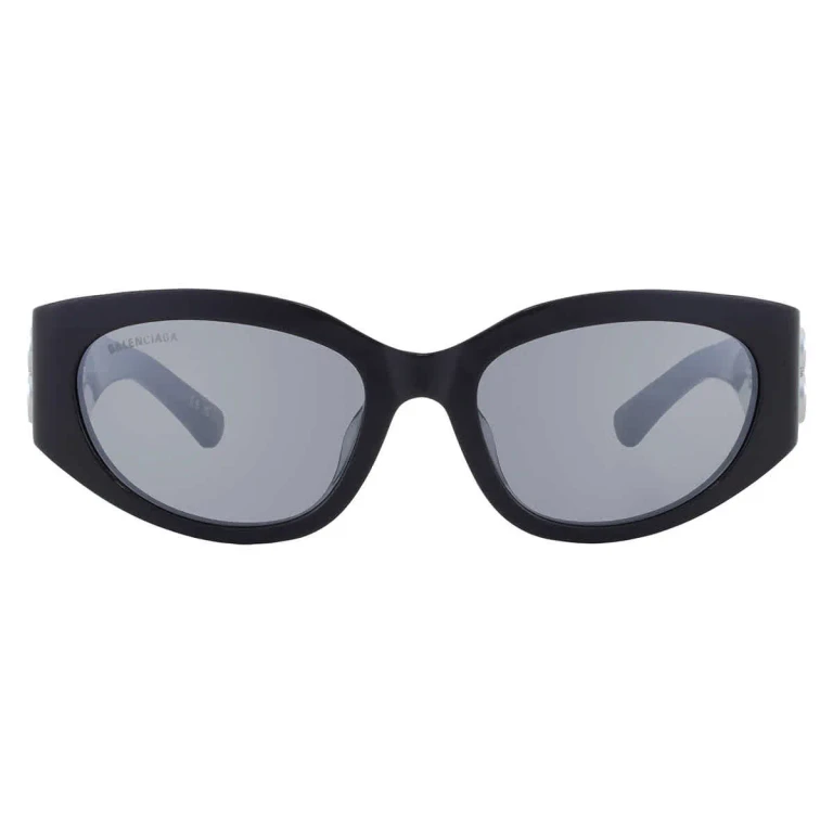 Balenciaga Grey Cat Eye Ladies Sunglasses BB0324SK 007 55