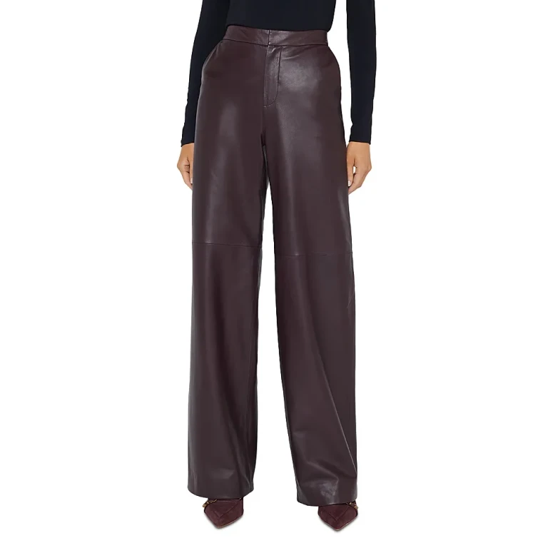 L'Agence Livvy Leather Pants