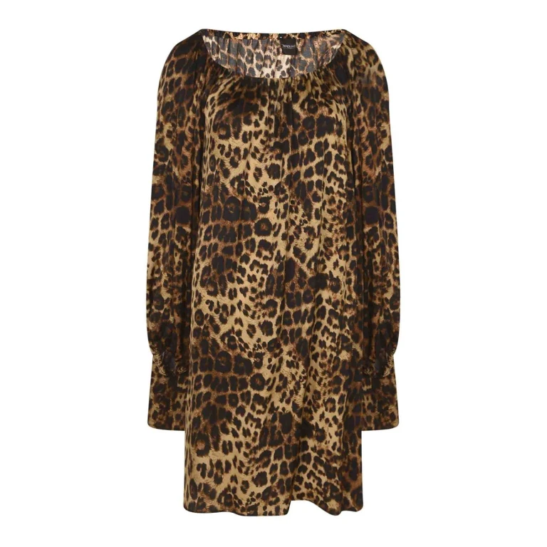Simonetta Ravizza Robe Courte - Imprimé Animal