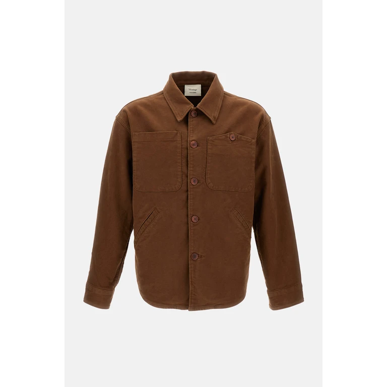 Tela Genova Shirts Brown - Men