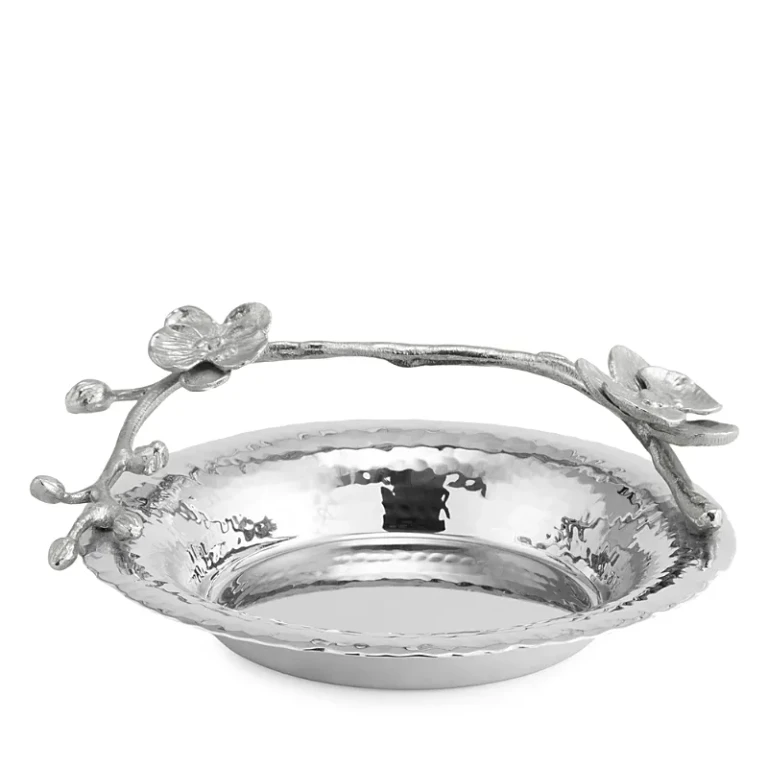 Michael Aram White Orchid Wine Coaster