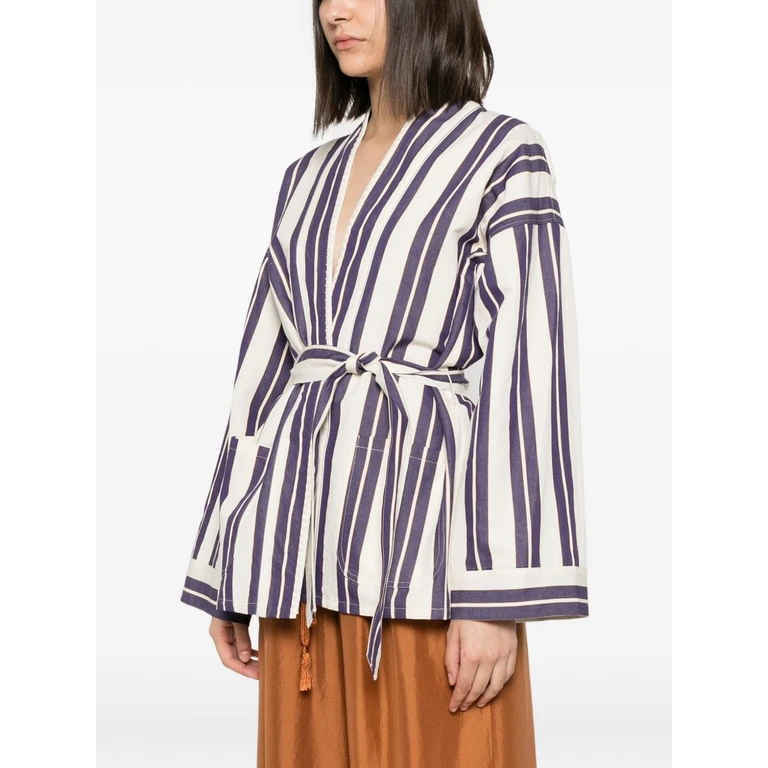 Forte Forte Forte Jackets Azzurro Cotton Linem - Women