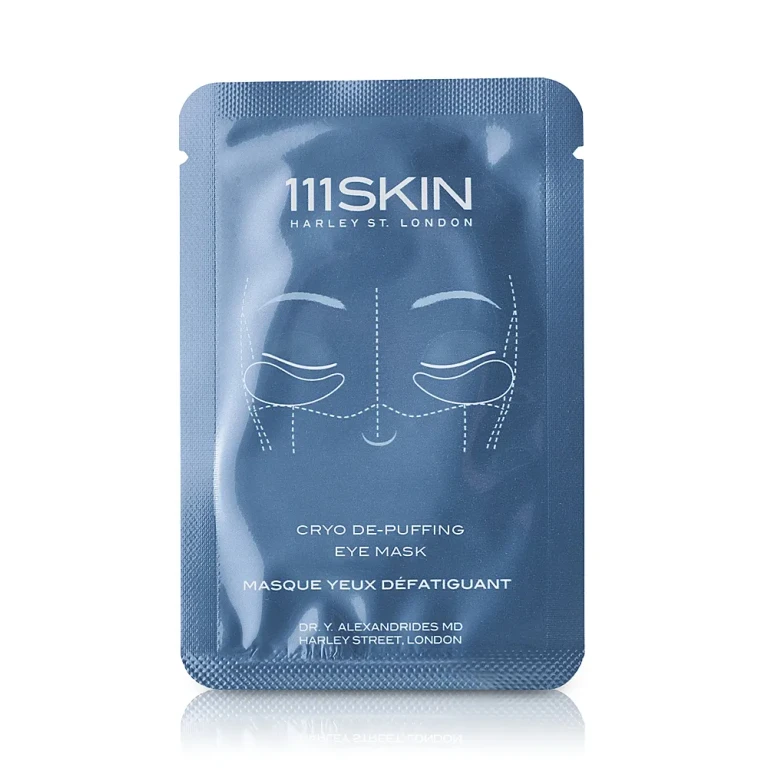 111SKIN Cryo De-Puffing Eye Mask Box, 8 Piece