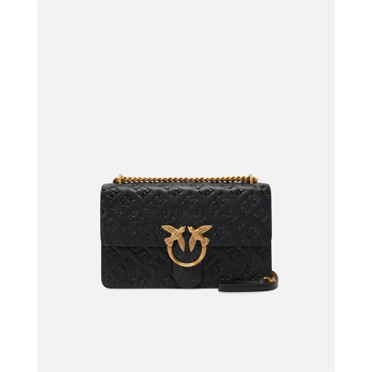 Pinko - Sac à bandoulière Love Bag en cuir à logo