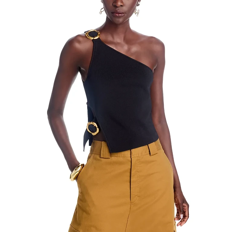 Cult Gaia Valeria One Shoulder Top