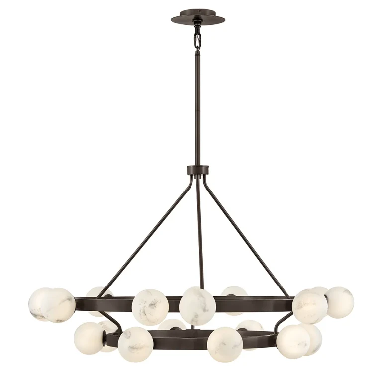 Black Oxide LED Chandelier from the Selene Collection