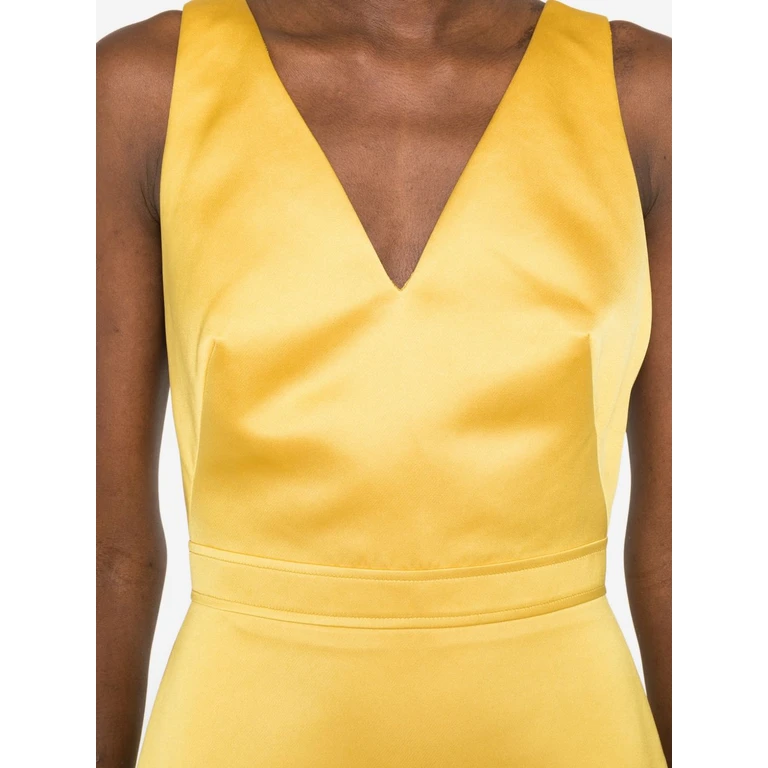 Elisabetta Franchi Dresses Yellow Polyester - Women