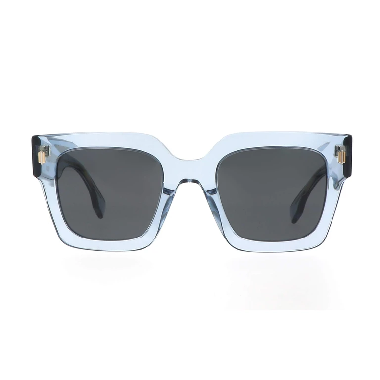 Fendi FE40101I 90a Turchese Acetate Occhiali Sole - Women