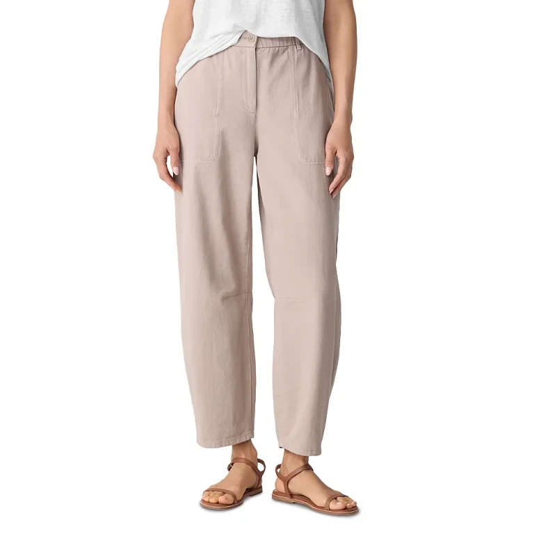 Eileen Fisher Ankle Barrel Pants