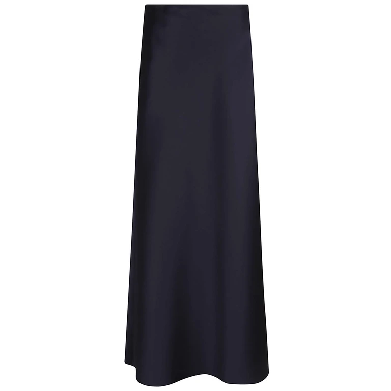Alberta Ferretti Mikado Long Skirt